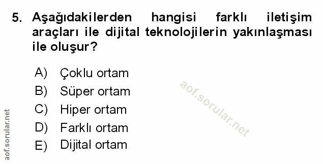 Soru 5