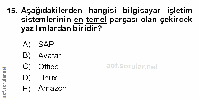 Soru 15