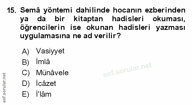 Soru 15