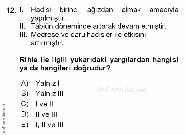 Soru 12
