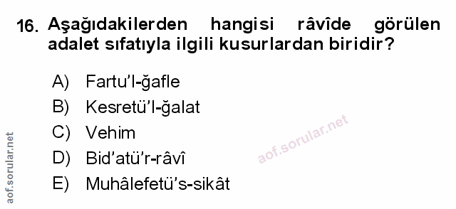 Soru 16