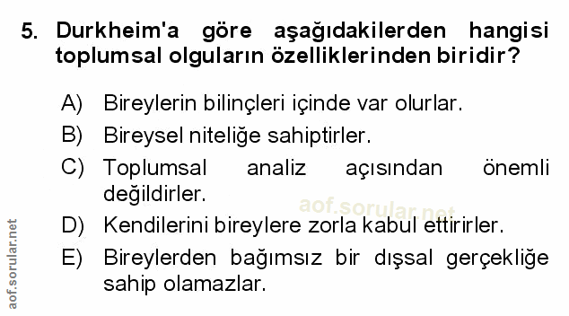 Soru 5
