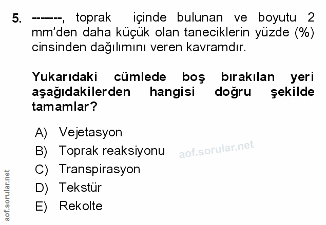 Soru 5