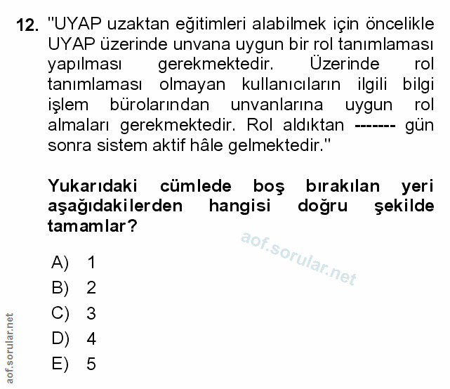 Soru 12