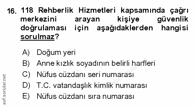 Soru 16