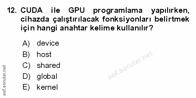 Soru 12