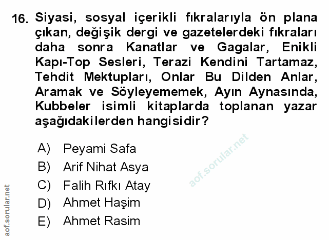 Soru 16
