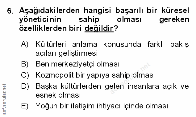 Soru 6