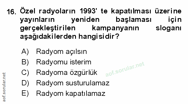 Soru 16