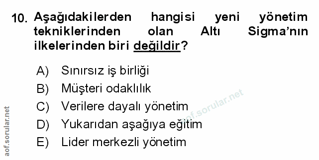 Soru 10