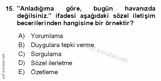 Soru 15
