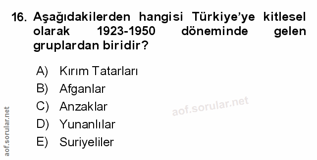 Soru 16