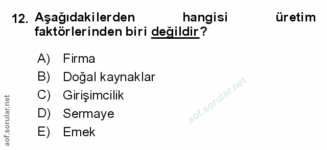 Soru 12
