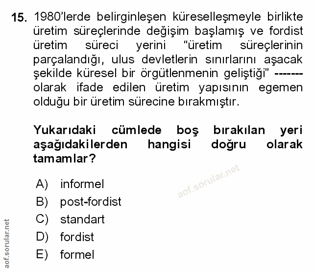 Soru 15
