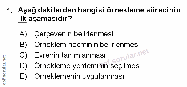 Soru 1