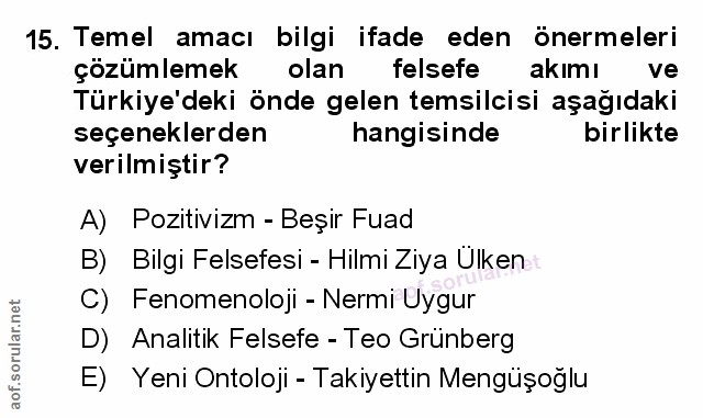 Soru 15