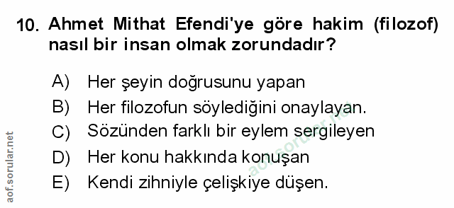 Soru 10