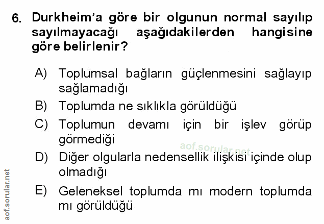 Soru 6