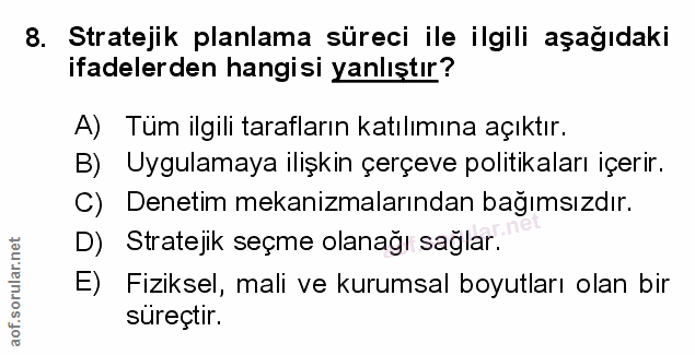 Soru 8