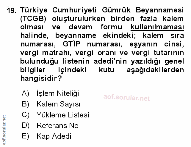 Soru 19