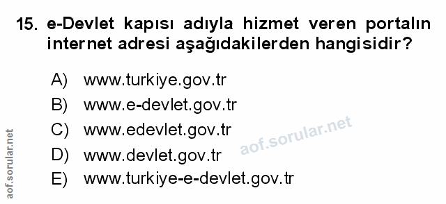 Soru 15