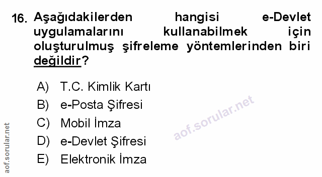 Soru 16