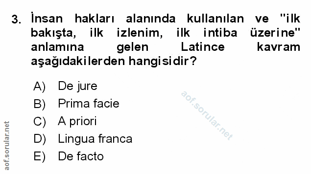Soru 3