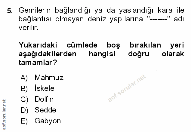 Soru 5