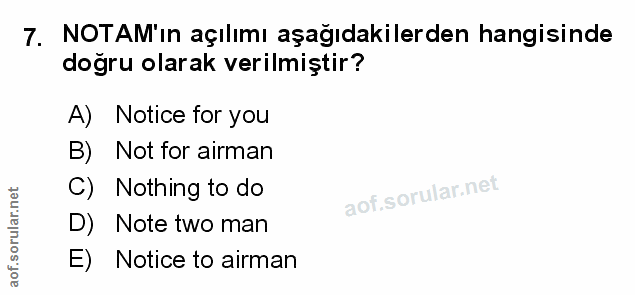 Soru 7
