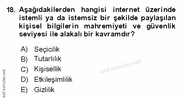 Soru 18