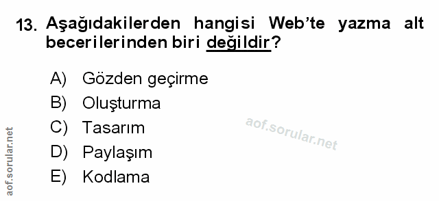 Soru 13