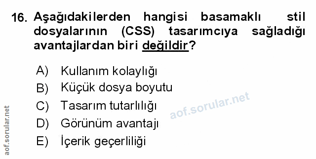 Soru 16