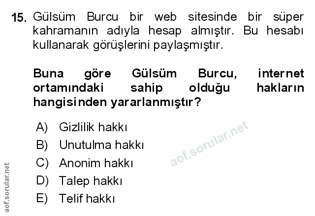 Soru 15