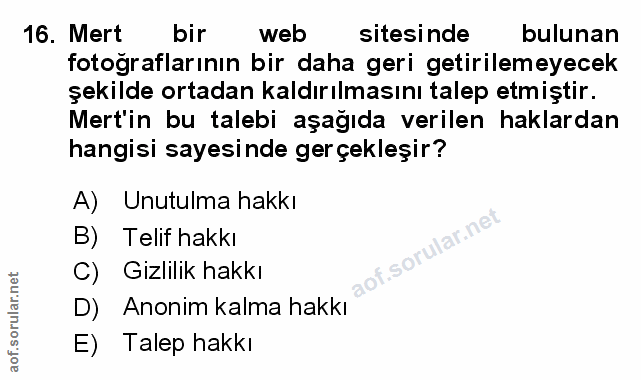 Soru 16