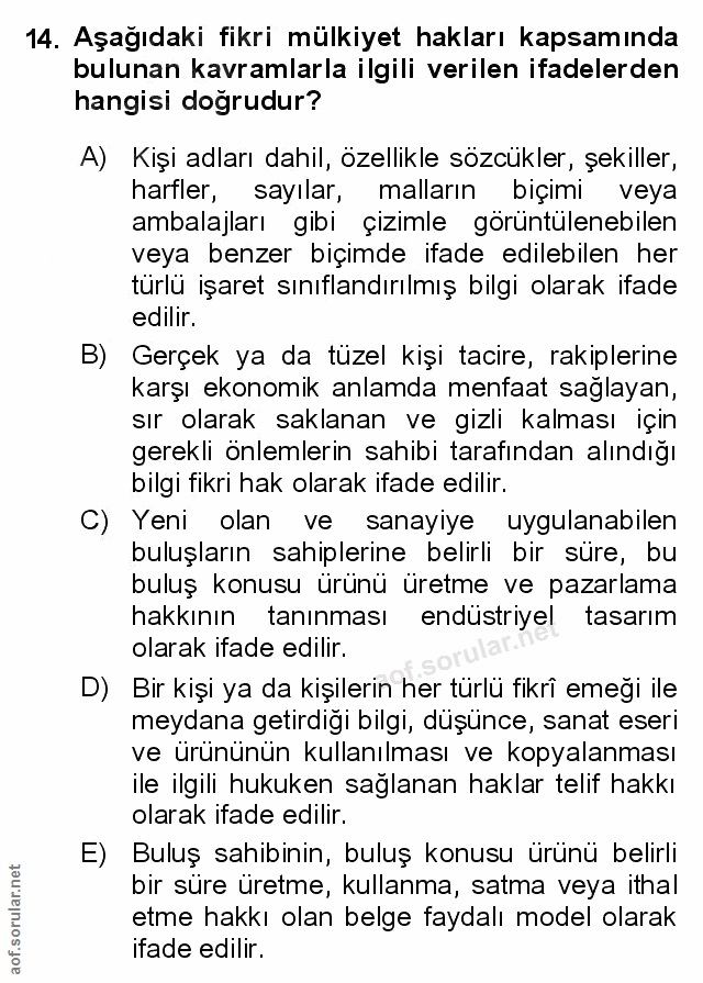 Soru 14