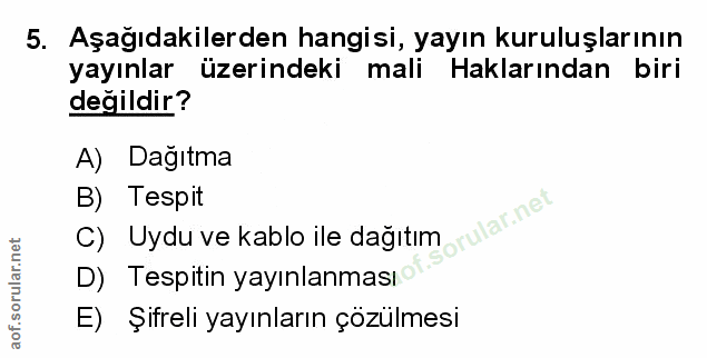 Soru 5