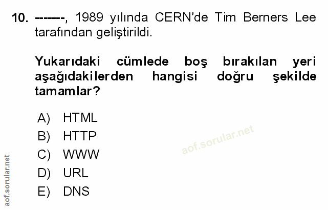 Soru 10