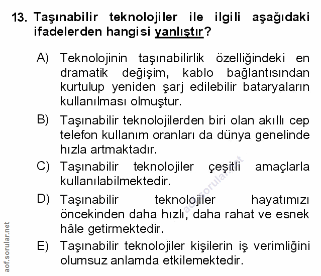 Soru 13