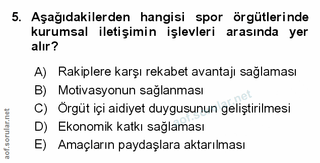 Soru 5