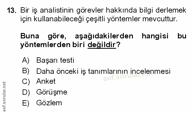 Soru 13