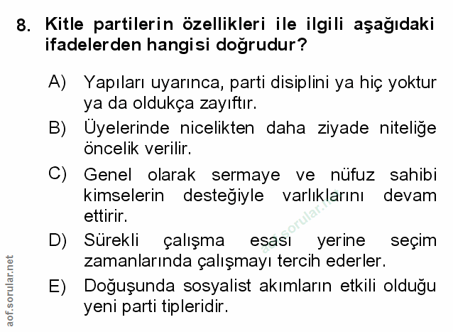 Soru 8