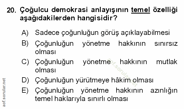 Soru 20
