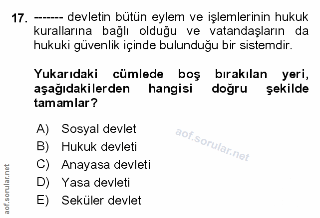 Soru 17
