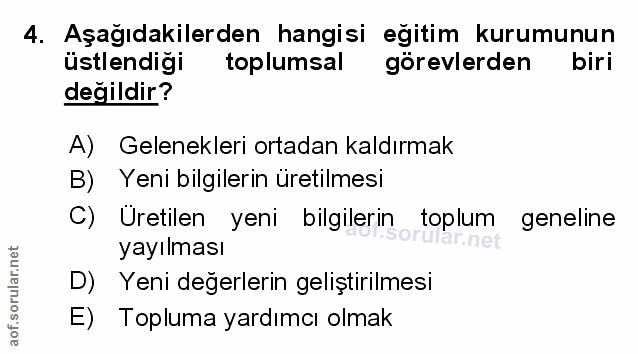 Soru 4