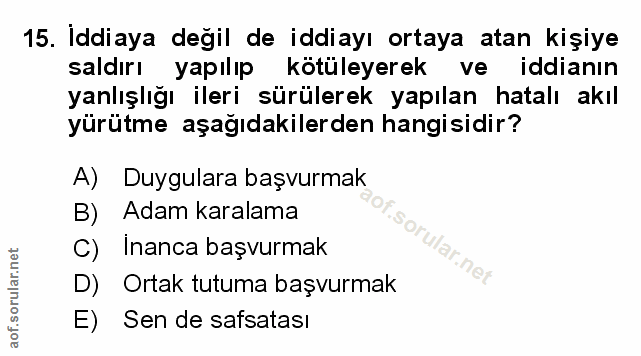 Soru 15