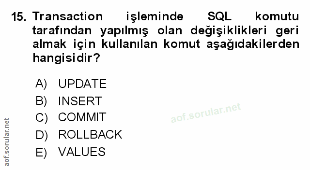 Soru 15