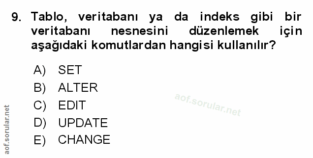 Soru 9