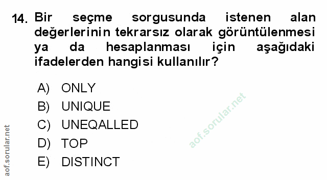 Soru 14