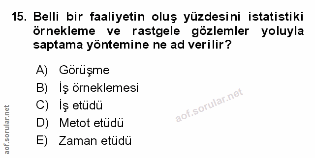 Soru 15