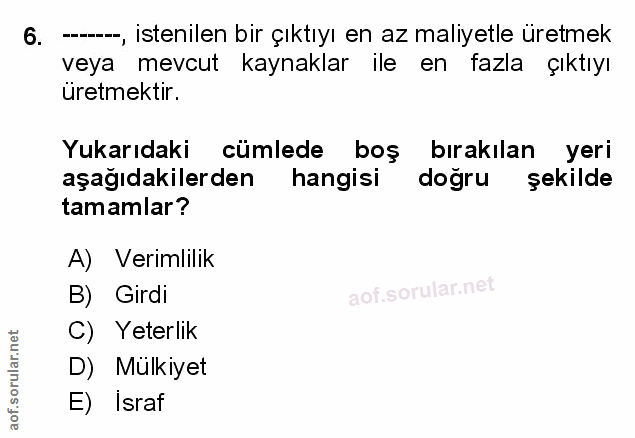 Soru 6